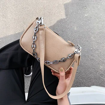 Luxury MINI PU Leather Shoulder Bags For Women 2020 Chain Design Luxury Hand Bag Female Travel Solid Color Simple Purses 
Luxury MINI PU Leather Shoulder Bags For Women 2020 Chain Design Luxury Hand Bag Female Travel Solid Color Simple Purses