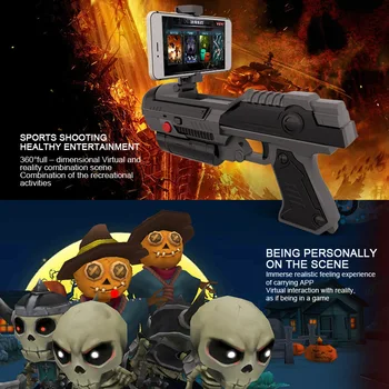 

Smart Creator AR Game Gun Toy Fun Sports Airsoft Air Guns Multiplayer Interactive Virtual Reality Shoot Bluetooth Control Game