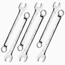 Combination Spanner 6mm -20mm Chrome Vanadium Metric Opened Ring Combo Wrench Open Box End Household Car AUTO Repair Hand Tools
Combination Spanner 6mm -20mm Chrome Vanadium Metric Opened Ring Combo Wrench Open Box End Household Car AUTO Repair Hand Tools