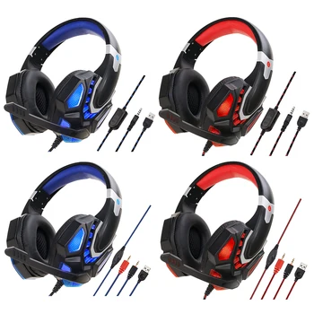 alloet G10 3.5mm Wired Gaming Headphone USB Lighting Headset with Microphone Carrying Lightweight Earphone Part for PS4 Phone
alloet G10 3.5mm Wired Gaming Headphone USB Lighting Headset with Microphone Carrying Lightweight Earphone Part for PS4 Phone