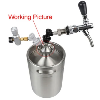 Double Quick Connection Growler Keg Beer Spear Tap Thread Dispenser High Quality
Double Quick Connection Growler Keg Beer Spear Tap Thread Dispenser High Quality