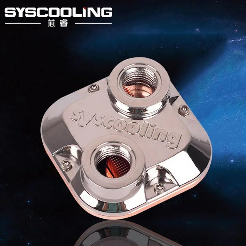 Syscooling CPU Block Support Amd Intel Processor Heatsink Copper Water Cooling Fittings Motherboard PC Modding DIY Computer C11
Syscooling CPU Block Support Amd Intel Processor Heatsink Copper Water Cooling Fittings Motherboard PC Modding DIY Computer C11