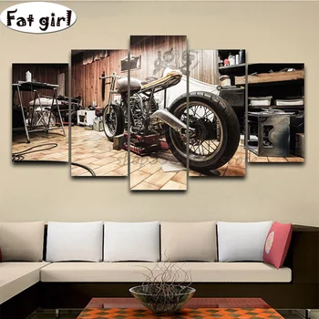 Multi Panel 5 Pieces Wall Art diamond Painting Retro Motorcycle mosaic Rhinestone modern home decor diy embroidery cross stitch
Multi Panel 5 Pieces Wall Art diamond Painting Retro Motorcycle mosaic Rhinestone modern home decor diy embroidery cross stitch