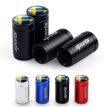 4Pcs Metal Sports Emblem Car Tire Valve Caps Sweden National Flag Badge Tire Decor For Volvo V70 XC40 XC60 90 S60 V60 VW Golf
4Pcs Metal Sports Emblem Car Tire Valve Caps Sweden National Flag Badge Tire Decor For Volvo V70 XC40 XC60 90 S60 V60 VW Golf