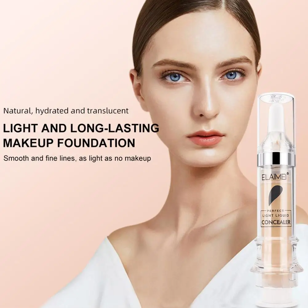 Liquid Concealer Dark Circle Scars Acne Fine Lines Makeup Cream Cover Eyes Makeup Cosmetic Concealer Foundation Smooth Face D0P8
Liquid Concealer Dark Circle Scars Acne Fine Lines Makeup Cream Cover Eyes Makeup Cosmetic Concealer Foundation Smooth Face D0P8