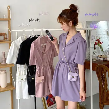 Suit Collar Purple Playsuit Pants 2020 Summer High Waist Casual Pants Women Loose Straight Leg Shorts
Suit Collar Purple Playsuit Pants 2020 Summer High Waist Casual Pants Women Loose Straight Leg Shorts