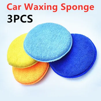 3PCs Round Car Waxing Sponge Soft Microfiber Car Wax Applicator Pad Polishing Sponge for Apply and Remove Wax Auto Care
3PCs Round Car Waxing Sponge Soft Microfiber Car Wax Applicator Pad Polishing Sponge for Apply and Remove Wax Auto Care