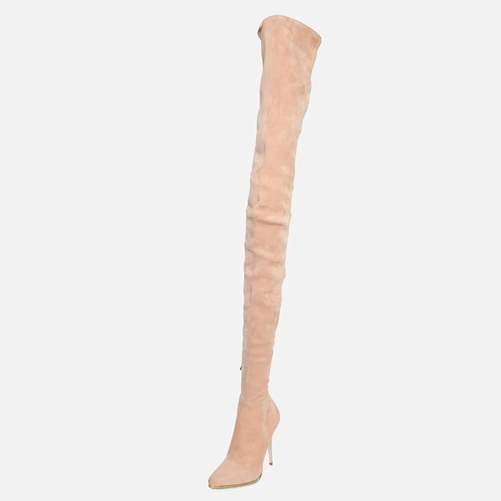 MUMANI Woman‘s 2021 New Over the Knee Boots Microfiber sexy Sewing Thin Heels Pointed Toe Solid Sheepskin Modern Boots
MUMANI Woman‘s 2021 New Over the Knee Boots Microfiber sexy Sewing Thin Heels Pointed Toe Solid Sheepskin Modern Boots