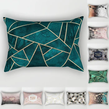 Pink Green Geometric 30X50cm Cushion Cover Polyester Nordic Style Oblong Pillow Cover Sofa Car Waist Throw Pillows Decorative
Pink Green Geometric 30X50cm Cushion Cover Polyester Nordic Style Oblong Pillow Cover Sofa Car Waist Throw Pillows Decorative