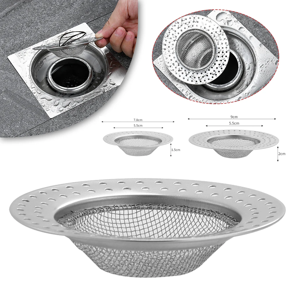 Kitchen Sink Strainer Stainless Steel Sink Drain Strainer Food Catcher Tools for Kitchen Bathroom Balcony
Kitchen Sink Strainer Stainless Steel Sink Drain Strainer Food Catcher Tools for Kitchen Bathroom Balcony