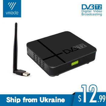 DVB T2 Terrestrial Receiver HD Digital TV Tuner Receptor MPEG-4 FTA H.264 Satellite Tv Receiver Tuner Dvb T2 Full-HD 1080P Dvbt2 
DVB T2 Terrestrial Receiver HD Digital TV Tuner Receptor MPEG-4 FTA H.264 Satellite Tv Receiver Tuner Dvb T2 Full-HD 1080P Dvbt2