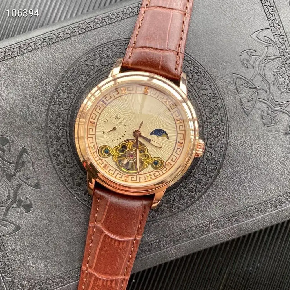 AAA Limitde Edition Tourbillon Automatic Mechanical Watch High-end Luxury PH Men's Watch Self Wind Clock
AAA Limitde Edition Tourbillon Automatic Mechanical Watch High-end Luxury PH Men's Watch Self Wind Clock