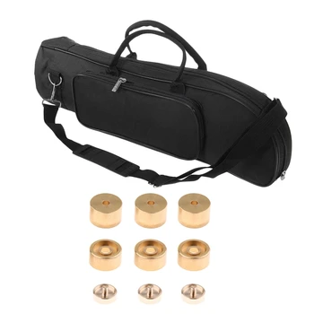 2 Set Accessories: 1 Set Trumpet Valve Finger Buttons Trumpet Parts & 1 Set Trumpet Bag with Shoulder Strap Instrument
2 Set Accessories: 1 Set Trumpet Valve Finger Buttons Trumpet Parts & 1 Set Trumpet Bag with Shoulder Strap Instrument