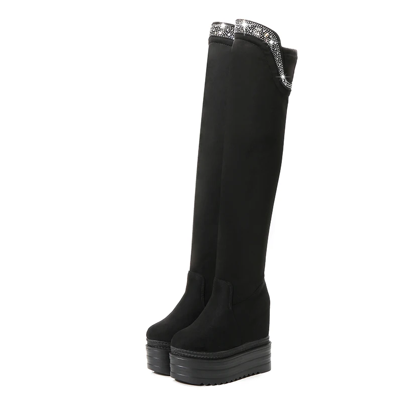 PRETO BRANCO Women Winter Wedge Platform Heel Boots Show Off High Leather Boots Club Muffin Bottom Women's Boots ZYW-2686-3
PRETO BRANCO Women Winter Wedge Platform Heel Boots Show Off High Leather Boots Club Muffin Bottom Women's Boots ZYW-2686-3
