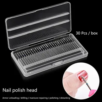 30Pcs Metal Nail Drill Bit Electric Drilling Manicure Machine Salon Bits Tool Accessories 
30Pcs Metal Nail Drill Bit Electric Drilling Manicure Machine Salon Bits Tool Accessories