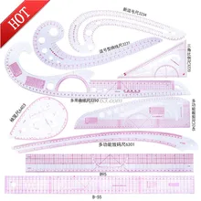 Craft-Tool-Set Ruler Tailor-Drawing-Template Dressmaking Sewing French Curve Measure Craft-Tool-Set Ruler Tailor-Drawing-Template Dressmaking Sewing French Curve Measure