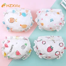 HZXVIC Baby Cotton Cloth Diapers For Children Baby Washable Diapers For Dolls Learning Children's Reusable Panties For Newborn
HZXVIC Baby Cotton Cloth Diapers For Children Baby Washable Diapers For Dolls Learning Children's Reusable Panties For Newborn
