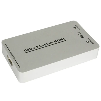 HDMI USB 3.0 Video Capture Card Adapter 1080HD Recorder Box for Windows IOS Operation Systems
HDMI USB 3.0 Video Capture Card Adapter 1080HD Recorder Box for Windows IOS Operation Systems