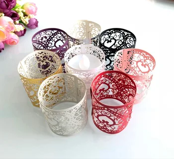 50PCS Hollow Tealight Candles Lampshade Wraps Paper Candle Holder Decor Valentine's Day Birthday Wedding Decoration
50PCS Hollow Tealight Candles Lampshade Wraps Paper Candle Holder Decor Valentine's Day Birthday Wedding Decoration