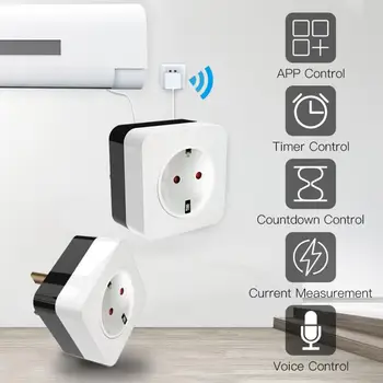 Smart Wifi Air Conditioning Companion Infrared Smart Socket Switch Voice Control Work With Google Home Alexa US/EU Plug
Smart Wifi Air Conditioning Companion Infrared Smart Socket Switch Voice Control Work With Google Home Alexa US/EU Plug