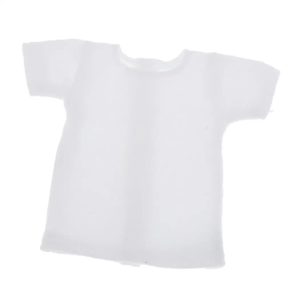 1/6 Girl Doll T-shirts BJD Casual Matching Garments Kids Toys Accessory 1/6 Girl Doll T-shirts BJD Casual Matching Garments Kids Toys Accessory