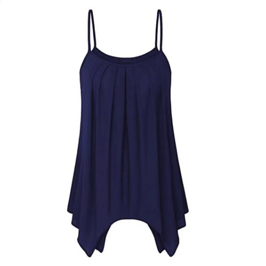 Women's Sleeveless O-neck Casual Sling Female Irregular Hem Tank Cami ladies Summer plus Size Loose Shirt debardeur femme 2019#F
Women's Sleeveless O-neck Casual Sling Female Irregular Hem Tank Cami ladies Summer plus Size Loose Shirt debardeur femme 2019#F