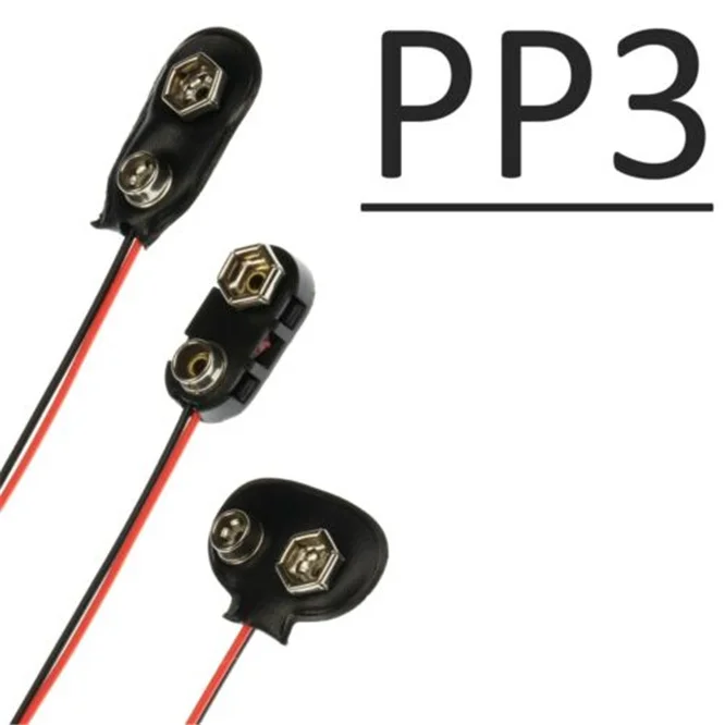 5pcs/lot PP3 9V battery connector clips with soft shell Battery Holder Clip Snap On Connector Cable Lead For Battery Storage Box
5pcs/lot PP3 9V battery connector clips with soft shell Battery Holder Clip Snap On Connector Cable Lead For Battery Storage Box
