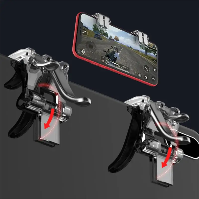 Phone Gamepad Trigger Shooter Controller Fire Button Aim Key L1R1 PUBG FUT1 Controller Smart Phone Games Shooter Controller
Phone Gamepad Trigger Shooter Controller Fire Button Aim Key L1R1 PUBG FUT1 Controller Smart Phone Games Shooter Controller