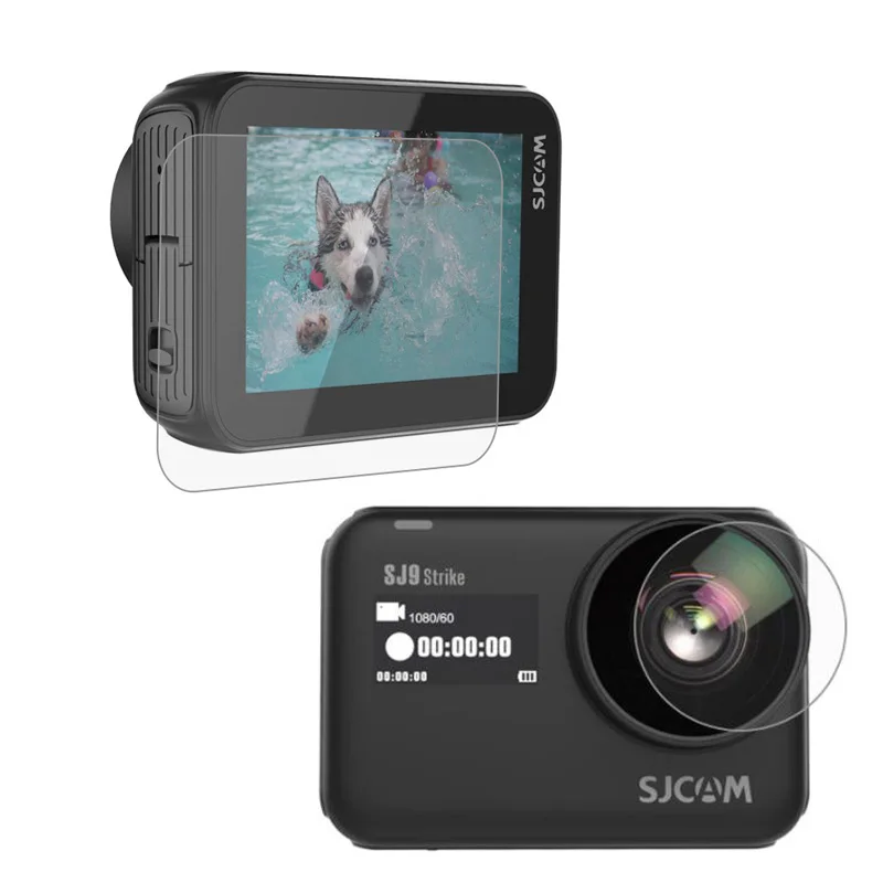 LCD Diaplay Screen Protective Film Lens Glass Protector Protection Cover For SJCAM Series SJ9 Strike/ Max 4K Action Sport Camera
LCD Diaplay Screen Protective Film Lens Glass Protector Protection Cover For SJCAM Series SJ9 Strike/ Max 4K Action Sport Camera