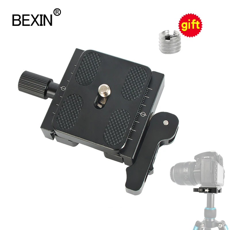 Aluminum CNC 3/8'' Screw Camera Quick Release Clamp w/ Adjustable Lever & Knob for Arca Swiss RRS Wimberley Tripod Ball Head
Aluminum CNC 3/8'' Screw Camera Quick Release Clamp w/ Adjustable Lever & Knob for Arca Swiss RRS Wimberley Tripod Ball Head