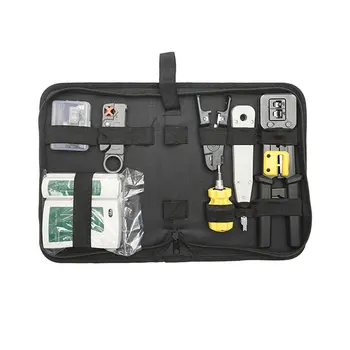 Network Tool Kit Network Repair Tool Set Three With Cable Clamp Wire Cutter Wire Stripper Network Test Instrument 9pcs
Network Tool Kit Network Repair Tool Set Three With Cable Clamp Wire Cutter Wire Stripper Network Test Instrument 9pcs