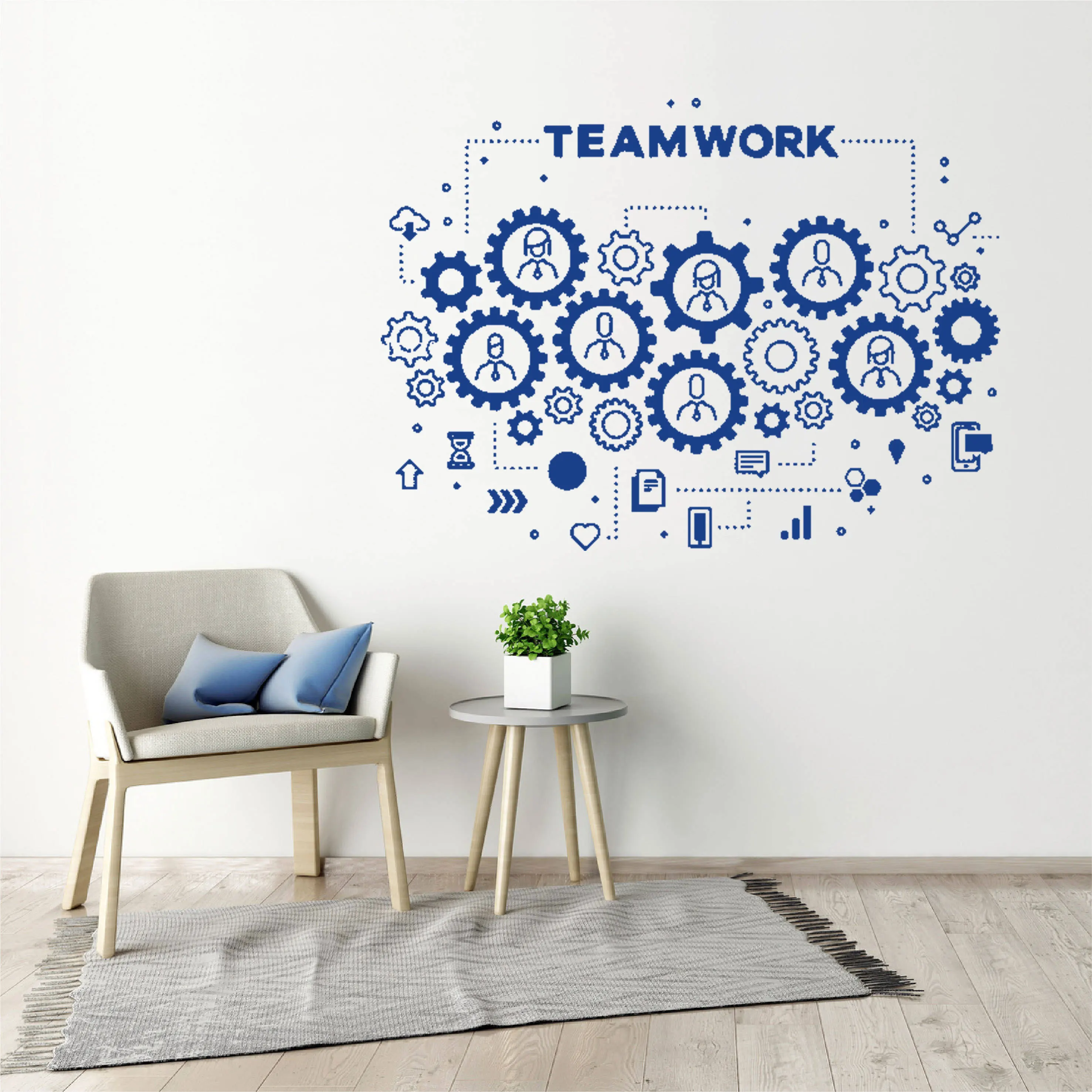 Office Teamwork Gear Success Wall Sticker Company Classroom Team Work Inspirational Quote Wall Decal Vinyl Home Decor DW12234
Office Teamwork Gear Success Wall Sticker Company Classroom Team Work Inspirational Quote Wall Decal Vinyl Home Decor DW12234