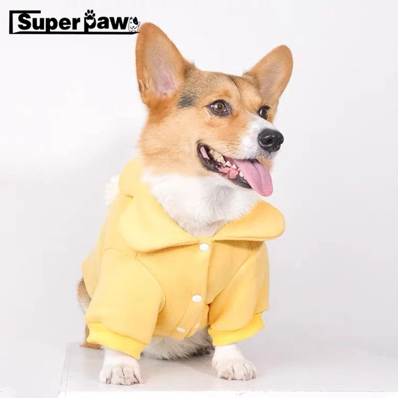 New Style Pet Dog Flower Jacket Corgi Winter Warm Coat Hoodie Sweater Clothes for Small Medium Dogs French Bulldog Pug KLC28
New Style Pet Dog Flower Jacket Corgi Winter Warm Coat Hoodie Sweater Clothes for Small Medium Dogs French Bulldog Pug KLC28