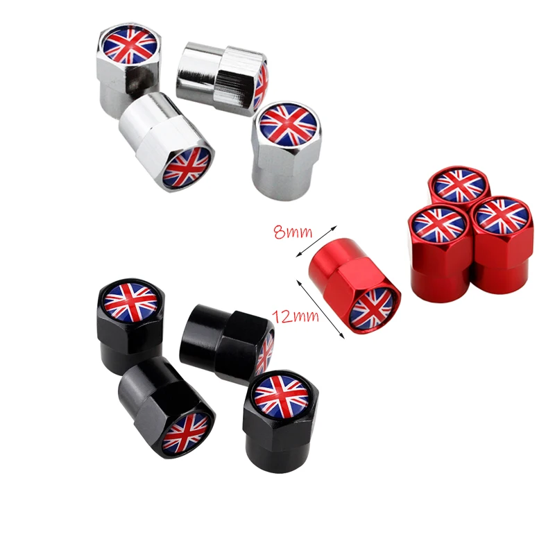 Metal Car Styling Tire Stem Valve Caps for Flag of the UK Wheel Air Covers for Land Rover Renault clio Jeep Wrangler Dodge BMW
Metal Car Styling Tire Stem Valve Caps for Flag of the UK Wheel Air Covers for Land Rover Renault clio Jeep Wrangler Dodge BMW