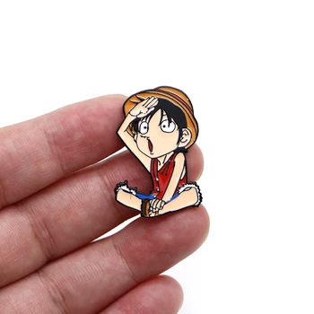 Enamel Pin Cartoon Anime Brooches ONE PIECE Luffy for Boys Lapel Pin Hat/bag Pins Denim Jacket Shirt Women Brooch Badge D49 
Enamel Pin Cartoon Anime Brooches ONE PIECE Luffy for Boys Lapel Pin Hat/bag Pins Denim Jacket Shirt Women Brooch Badge D49