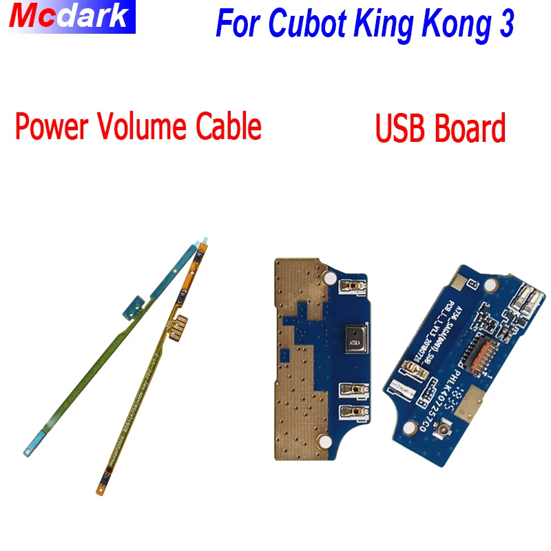 For Cubot King Kong 3 Power Button Volume Flex Cable For Cubot King Kong 3 USB Board Port Charger Connector Phone Repair Parts
For Cubot King Kong 3 Power Button Volume Flex Cable For Cubot King Kong 3 USB Board Port Charger Connector Phone Repair Parts