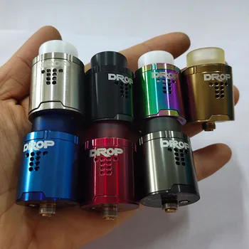 DROP RDA Tank Rebuildable Dripping Atomizer 24mm with 4 Large Post Holes For Easy Coil Replacement BF pin RDA
DROP RDA Tank Rebuildable Dripping Atomizer 24mm with 4 Large Post Holes For Easy Coil Replacement BF pin RDA
