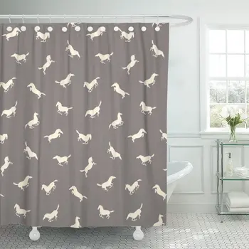 Animal Active Horses Pattern in Taupe and Off White Shower Curtain Waterproof Polyester Fabric 72 x 72 Inches Set with Hooks
Animal Active Horses Pattern in Taupe and Off White Shower Curtain Waterproof Polyester Fabric 72 x 72 Inches Set with Hooks