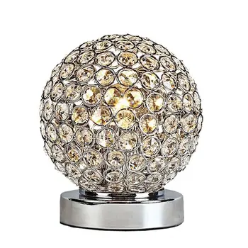 Luxury Crystal Table Lamp Home Bedroom Living Room Crystal Table Lamp Hardware Plating Spherical Crystal Table Lamp
Luxury Crystal Table Lamp Home Bedroom Living Room Crystal Table Lamp Hardware Plating Spherical Crystal Table Lamp