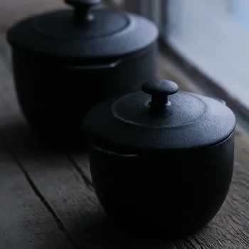 Gru black with cover stew soup ceramic stew can steamed egg stew bowl with lid cutlery bowl storage with lid
Gru black with cover stew soup ceramic stew can steamed egg stew bowl with lid cutlery bowl storage with lid