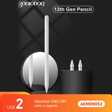 For iPad Pencil with Palm Rejection Tilt, GOOJODOQ 12th Gen Pen for Apple Pencil 2 1 iPad Pen 2021 2020 2018 2019 for Apple Pen
For iPad Pencil with Palm Rejection Tilt, GOOJODOQ 12th Gen Pen for Apple Pencil 2 1 iPad Pen 2021 2020 2018 2019 for Apple Pen