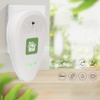 Pluggable Air Purifier Negative Ion Generator for Home Mini Purifier for Small Space,Air Freshener Remove Smell-US Plug
Pluggable Air Purifier Negative Ion Generator for Home Mini Purifier for Small Space,Air Freshener Remove Smell-US Plug