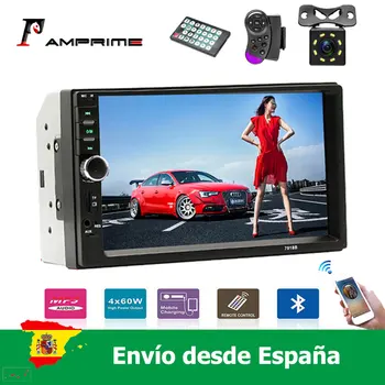 AMPrime 7'' Car Radio 2 Din Touch Screen Digital Display HD Player MP5 Bluetooth Multimedia utoradio FM AUX USB SD
AMPrime 7'' Car Radio 2 Din Touch Screen Digital Display HD Player MP5 Bluetooth Multimedia utoradio FM AUX USB SD