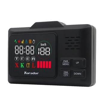 KARADAR GPS Combined Radar Detector G-860STR Anti Radar Car Radar Detector Laser Radar Detector Voice Strelka Car-Detector
KARADAR GPS Combined Radar Detector G-860STR Anti Radar Car Radar Detector Laser Radar Detector Voice Strelka Car-Detector