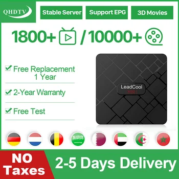 Leadcool Mini QHDTV 1 Year IPTV Arabic Germany Belgium Dutch IPTV Box Android 8.1 Spain Netherlands Arabic IPTV No APP Include
Leadcool Mini QHDTV 1 Year IPTV Arabic Germany Belgium Dutch IPTV Box Android 8.1 Spain Netherlands Arabic IPTV No APP Include