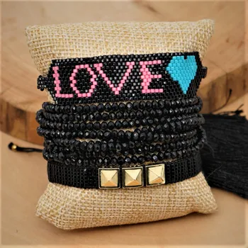 ZHONGVI MIYUKI Bracelet Cuff Bracelets Jewelry Tassel Heart Letter Love Pulseras 2020 Women Insta Fashion Gift for Girlfriend
ZHONGVI MIYUKI Bracelet Cuff Bracelets Jewelry Tassel Heart Letter Love Pulseras 2020 Women Insta Fashion Gift for Girlfriend