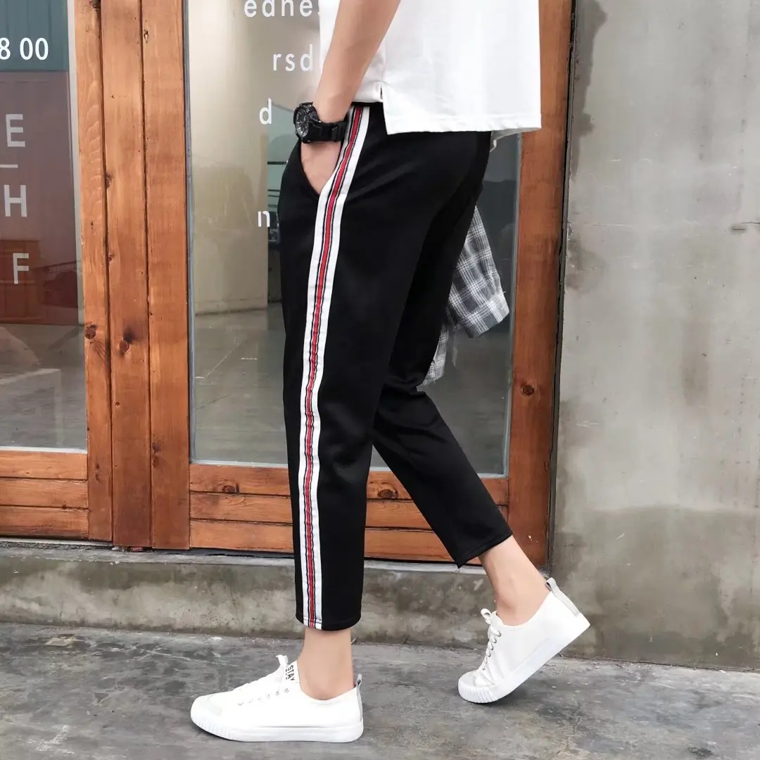 Autumn & Winter Korean-style Trend Teenager Casual Pants Men's Slim Fit Athletic Pants Students Cool Sweatpants Skinny Harem Pan
Autumn & Winter Korean-style Trend Teenager Casual Pants Men's Slim Fit Athletic Pants Students Cool Sweatpants Skinny Harem Pan