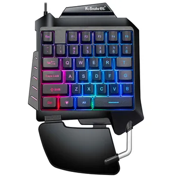 Single Handed Gaming Membrane Keyboard 35 Keys One Hand Ergonomic Game Keypad G92 For Pc Laptop Pro Pubg Gamer
Single Handed Gaming Membrane Keyboard 35 Keys One Hand Ergonomic Game Keypad G92 For Pc Laptop Pro Pubg Gamer