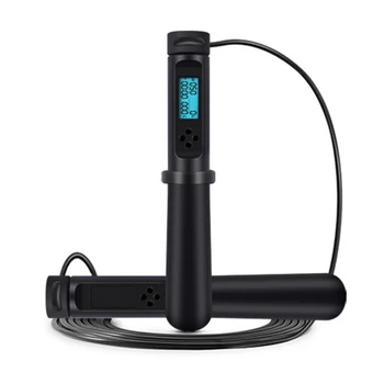 Home Kids Training PVC Electronic Jumping Rope Digital With Counter Gym Adjustable Adult Sports For Fitness Boxing Lose Weight
Home Kids Training PVC Electronic Jumping Rope Digital With Counter Gym Adjustable Adult Sports For Fitness Boxing Lose Weight