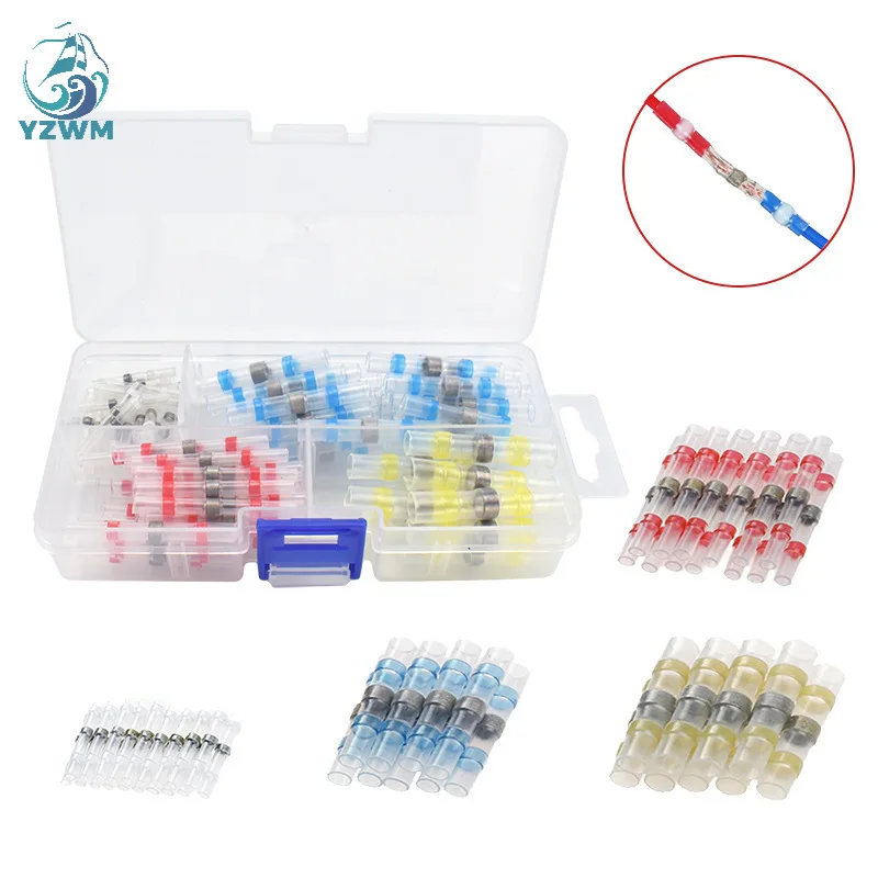 Waterproof Solder Ring Heat Shrinkable Sleeve Intermediate Pipe 100pcs Set 0.25-6m2 Intermediate Terminal Sleeve Box
Waterproof Solder Ring Heat Shrinkable Sleeve Intermediate Pipe 100pcs Set 0.25-6m2 Intermediate Terminal Sleeve Box